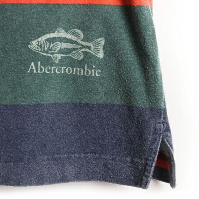 90s 希少サイズ S □ Abercrombie&Fitch ワイド ボーダーの通販 by