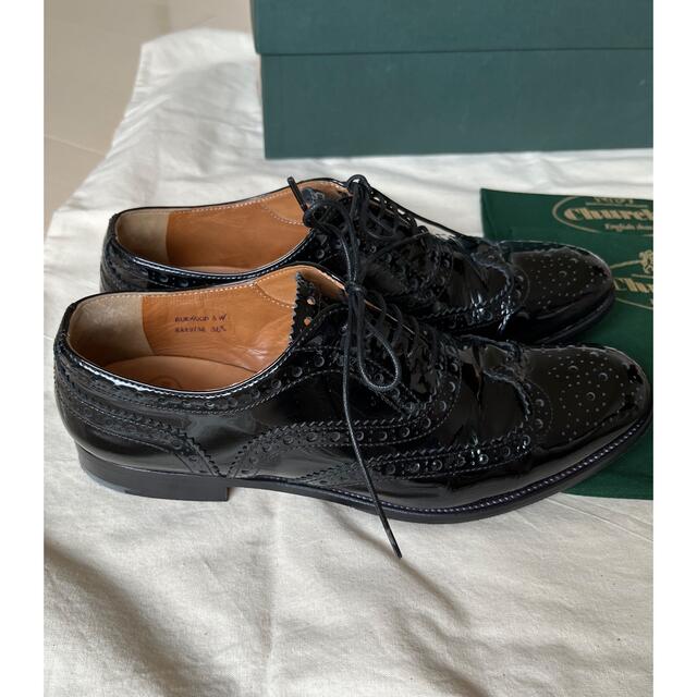 Church's（チャーチ）BURWOOD 3 PATENT  36.5  黒 4