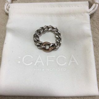 アッシュペーフランス(H.P.FRANCE)のcafca チェーンリング(リング(指輪))