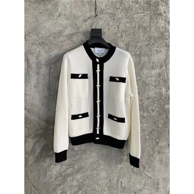 vintageCHANEL♥カシミアジャケットカーディガン-