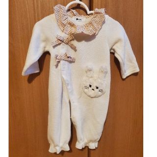 ベベ(BeBe)の値下げebabyロンパース 新生児～70センチまで(カバーオール)