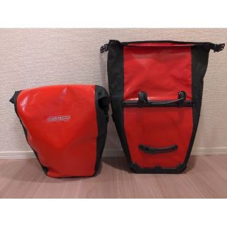 ORTLIEB バックローラー シティ レッド 40L サイドバッグ(バッグ)