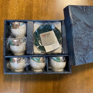 カンサイヤマモト(Kansai Yamamoto)のKansai   湯呑み茶碗と菓子皿　5枚セット(食器)