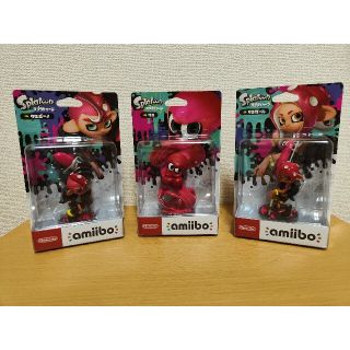 ニンテンドウ(任天堂)のamiibo スプラトゥーンシリーズ 3体セット(その他)