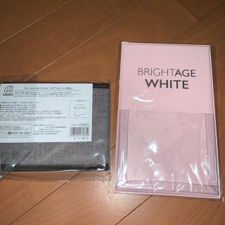 ダイイチサンキョウヘルスケア(第一三共ヘルスケア)のブライトエイジホワイト 2WAY 飲み忘れ防止ポケット、サプリメントボックス(小物入れ)