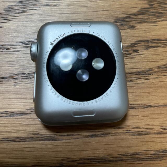 Apple(アップル)のApple Watch 3 38mm GPSモデル メンズの時計(腕時計(デジタル))の商品写真