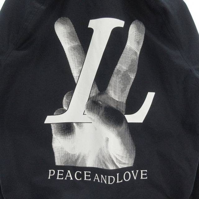 LOUIS VUITTON(ルイヴィトン)のルイヴィトン PEACE AND LOVE ハリントンジャケット 濃紺 44 メンズのジャケット/アウター(ブルゾン)の商品写真