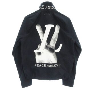 ルイヴィトン(LOUIS VUITTON)のルイヴィトン PEACE AND LOVE ハリントンジャケット 濃紺 44(ブルゾン)