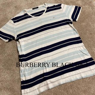 バーバリーブラックレーベル(BURBERRY BLACK LABEL)のBURBERRY  ボーダー  Tシャツ  Sサイズ(Tシャツ/カットソー(半袖/袖なし))