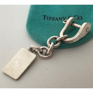 Tiffany & Co. - Tiffany プレート シャックル キーリング希少の通販 by