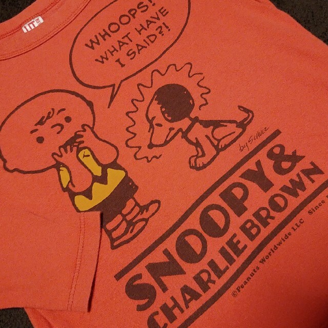 PEANUTS(ピーナッツ)の【Vintage PEANUTS】x UT (110)　長袖Tシャツ キッズ/ベビー/マタニティのキッズ服男の子用(90cm~)(Tシャツ/カットソー)の商品写真