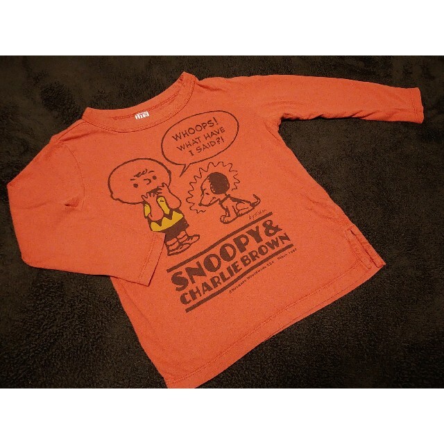 PEANUTS(ピーナッツ)の【Vintage PEANUTS】x UT (110)　長袖Tシャツ キッズ/ベビー/マタニティのキッズ服男の子用(90cm~)(Tシャツ/カットソー)の商品写真