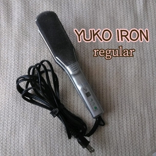 【ジャンク品】yuko iron regular ヘアアイロン ワイド(ヘアアイロン)
