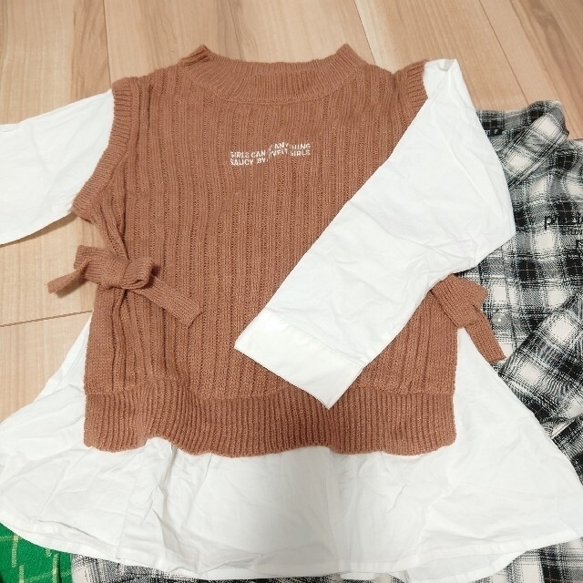 NARUMIYA INTERNATIONAL(ナルミヤ インターナショナル)のバイラビット  130 セット キッズ/ベビー/マタニティのキッズ服女の子用(90cm~)(Tシャツ/カットソー)の商品写真