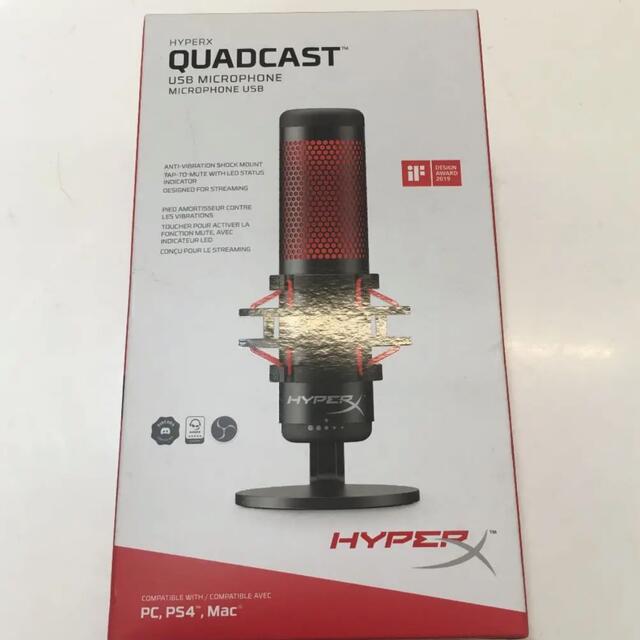 HyperX QUAD CAST HX-MICQC-BK ゲーミングマイク