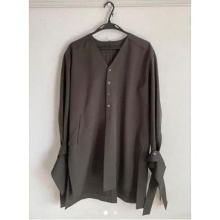 シュタイン(stein)のUJOH Ribon Sleeve Slit Shirts 21AW(シャツ/ブラウス(長袖/七分))