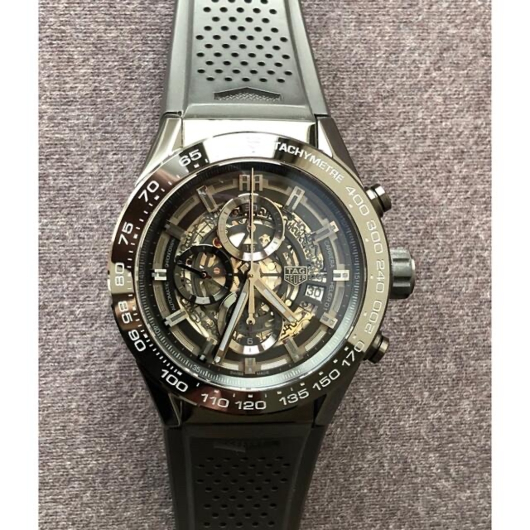 TAG Heuer(タグホイヤー)の【極美品】TAG HEUER（タグホイヤー）カレラ  ホイヤー01  カタログ付 メンズの時計(腕時計(アナログ))の商品写真