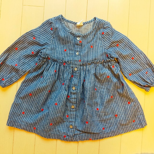 babyGAP(ベビーギャップ)の80 2枚セット♥ キッズ/ベビー/マタニティのベビー服(~85cm)(ワンピース)の商品写真