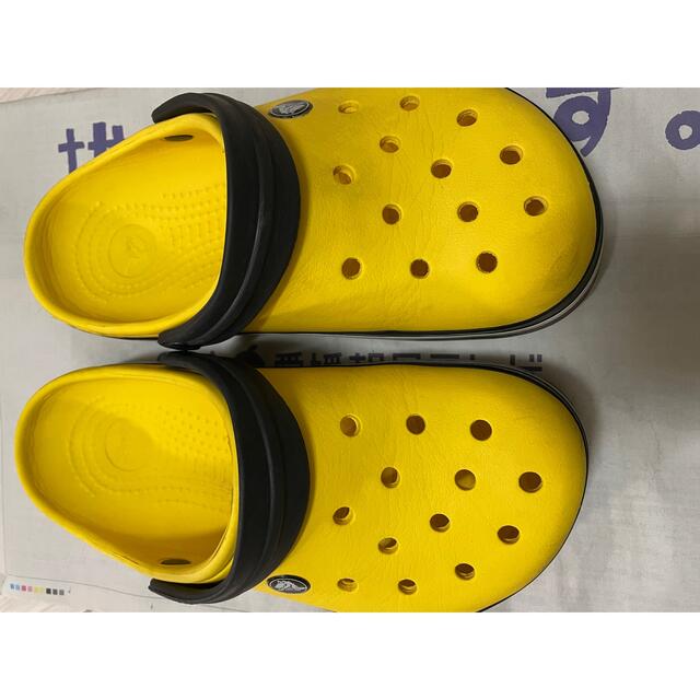 crocs(クロックス)のクロックス　黄色 レディースの靴/シューズ(サンダル)の商品写真