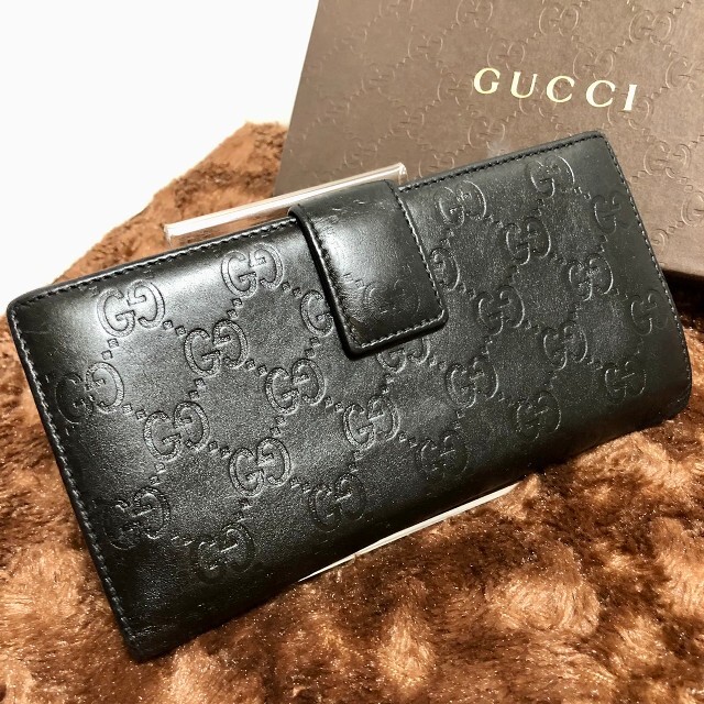 Gucci(グッチ)の✨綺麗　GUCCI　グッチ　長財布 レディースのファッション小物(財布)の商品写真