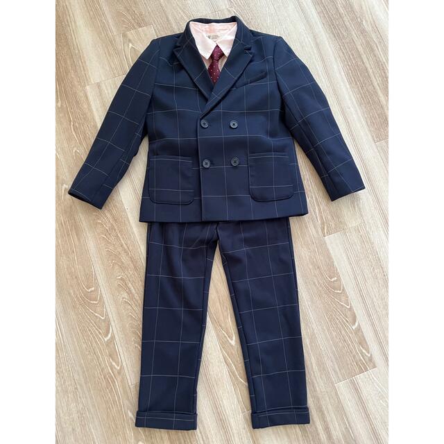 ZARA KIDS(ザラキッズ)のZARAKids オケージョンセットアップ(ジャケット＋パンツ) キッズ/ベビー/マタニティのキッズ服男の子用(90cm~)(ドレス/フォーマル)の商品写真