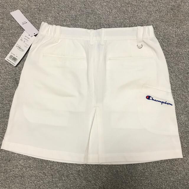 Champion(チャンピオン)のチャンピオン　ゴルフskirt 白 新品 スポーツ/アウトドアのゴルフ(ウエア)の商品写真