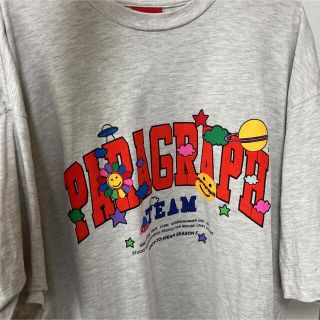 paragraph パラグラフ　Tシャツ　Free size(Tシャツ/カットソー(半袖/袖なし))