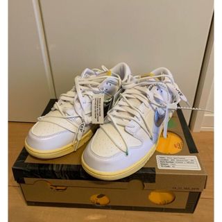 ナイキ(NIKE)のNIKE off-white dunk lot1(スニーカー)