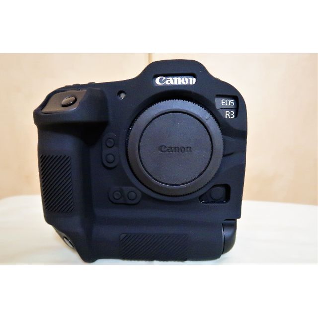 Canon(キヤノン)の今週まで　最終値下げ　CANON EOS R3 2022年8購入 ほぼ新品 スマホ/家電/カメラのカメラ(ミラーレス一眼)の商品写真