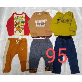 子供服 まとめ売り 95cm 冬 裏起毛(その他)