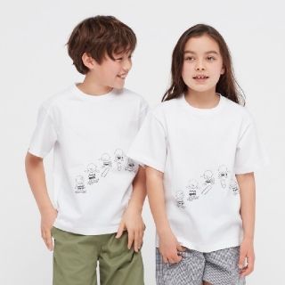 ユニクロ(UNIQLO)の新品未使用　UNIQLO スヌーピーキッズTシャツ(Tシャツ/カットソー)