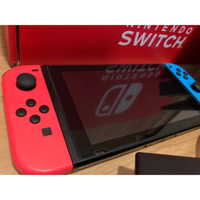 Nintendo Switch(ニンテンドースイッチ)のニンテンドースイッチ 本体 付属品 2017 ジャンク エンタメ/ホビーのゲームソフト/ゲーム機本体(携帯用ゲーム機本体)の商品写真