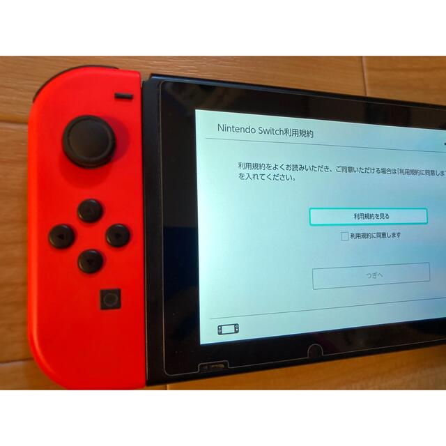 Nintendo Switch(ニンテンドースイッチ)のニンテンドースイッチ 本体 付属品 2017 ジャンク エンタメ/ホビーのゲームソフト/ゲーム機本体(携帯用ゲーム機本体)の商品写真