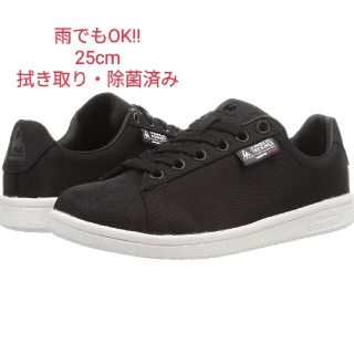 ルコックスポルティフ(le coq sportif)のルコックスポルティフ スニーカー LA ローラン R レディース25cm 黒(スニーカー)