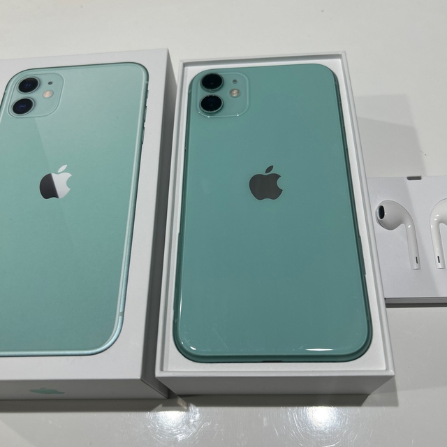 スマートフォン/携帯電話Apple  iPhone11  グリーン  128GB  SIMフリー