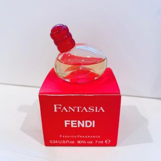 フェンディ(FENDI)のFENDI 香水 FANTASIA 7ml red 廃盤レア(香水(女性用))