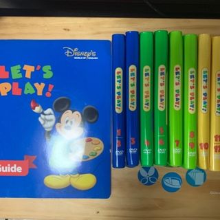 ディズニー(Disney)のディズニー英語システム　DWE レッツプレイ(知育玩具)