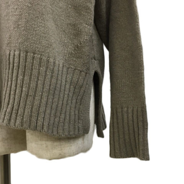 mystic(ミスティック)のミスティック セーター ニット プルオーバー 長袖 F グレー ベージュ レディースのトップス(ニット/セーター)の商品写真