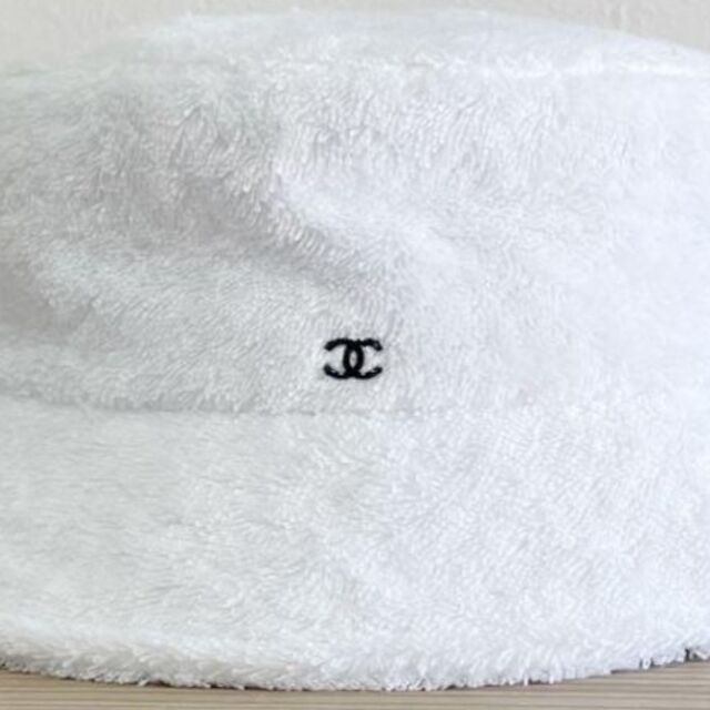 CHANEL - シャネル バケットハット パイル地 テリークロス ボブハット の通販 by Risat's shop｜シャネルならラクマ