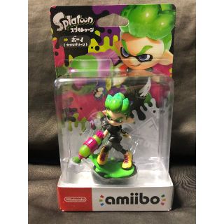 ニンテンドウ(任天堂)の【新品】amiibo ボーイ（ネオングリーン） スプラトゥーンシリーズ(その他)