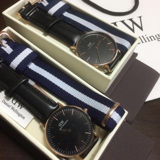 ダニエルウェリントン(Daniel Wellington)のダニエルウェリントン 36 40 ペア セット(腕時計)