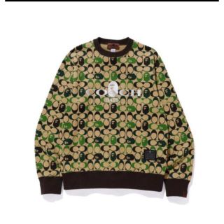 アベイシングエイプ(A BATHING APE)のBAPE® X COACH CREWNECK(スウェット)