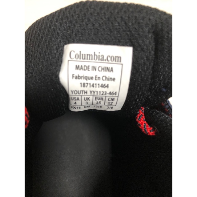 Columbia(コロンビア)のジュニア用トレッキングシューズ キッズ/ベビー/マタニティのキッズ靴/シューズ(15cm~)(アウトドアシューズ)の商品写真