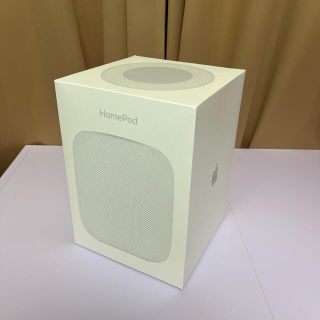 アップル(Apple)のAPPLE スマートスピーカー HOMEPOD ホワイト(スピーカー)