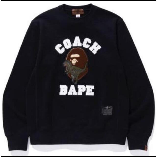 Bape Coach Lスウェットトレーナー 黒