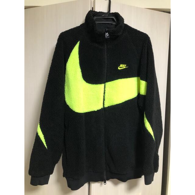Nike Big Swoosh Boa Jacket Volt Green XS