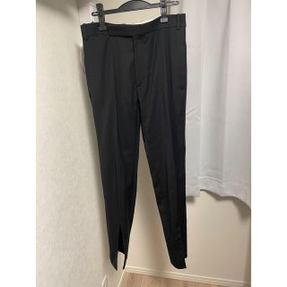 【本日まで値下げ】NAMACHEKO 18aw スリットパンツ(スラックス)