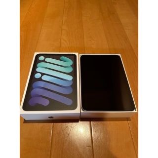 アイパッド(iPad)のiPad mini 6 本体　中古　スペースグレー　64GB wifiモデル(タブレット)