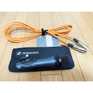 ゼンハイザー(SENNHEISER)のゼンハイザーe835 ダイナミックマイクとマイクケーブルセット(マイク)