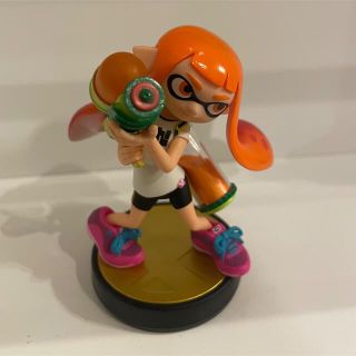 ニンテンドウ(任天堂)のスプラトゥーン　amiibo オレンジガール(ゲームキャラクター)